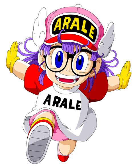 dbz arale|how old is arale norimaki.